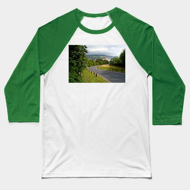 Sidmouth South East Devon England UK Baseball T-Shirt by AndyEvansPhotos